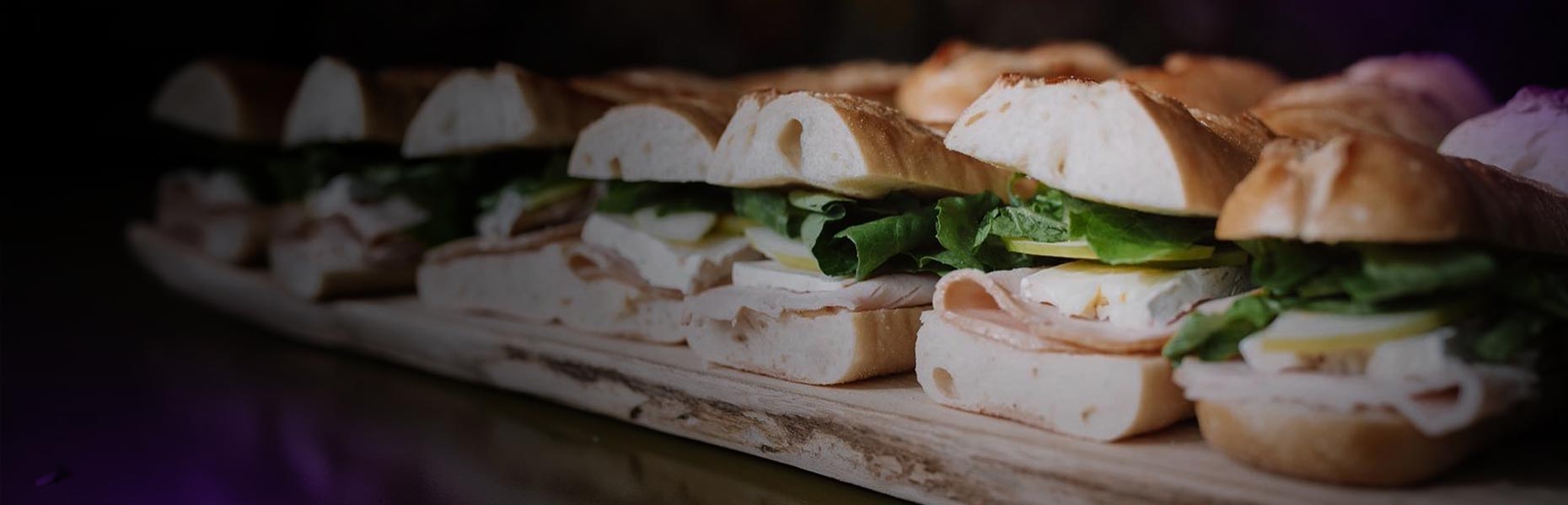 Nichole's Fine Pastry custom catered sandwiches in Fargo